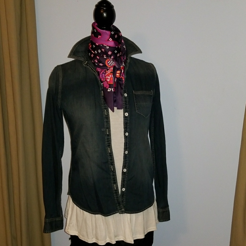Liz Claiborne Denim Shirt